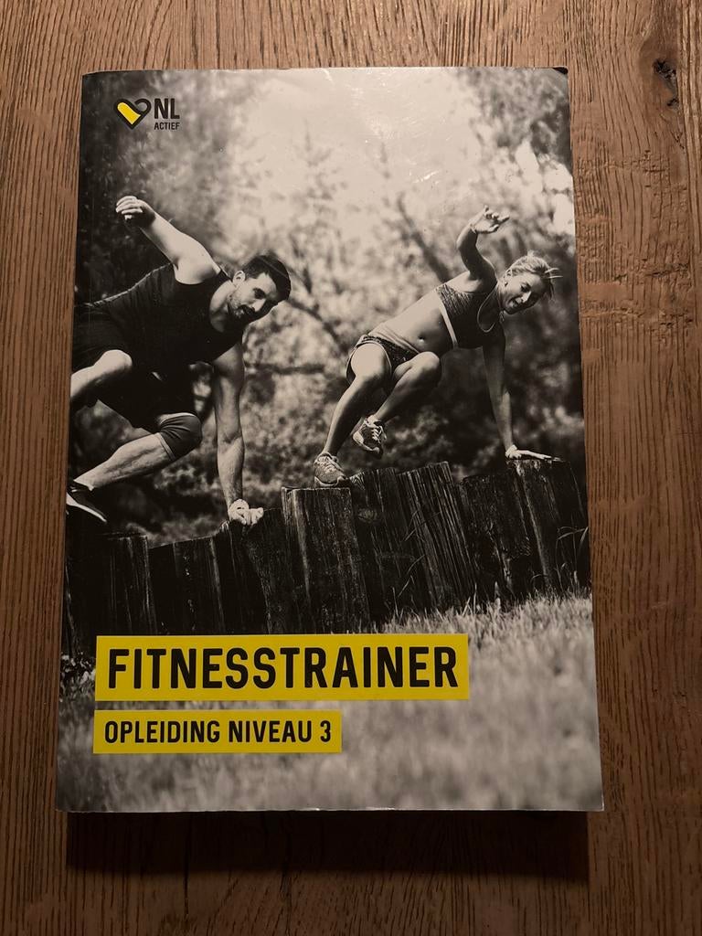 Nieuw boek fitnesstrainer opleiding niveau 3, Boeken, Ophalen, Nieuw, MBO