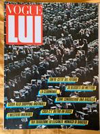 Vogue Lui vintage magazine october 1982 Early David Duchovny, Ophalen of Verzenden, Zo goed als nieuw, Muziek, Film of Tv