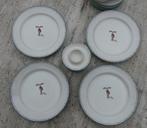 Rudolf de Rendier Ontbijt Set  Kerst Servies, Nieuw, Ophalen of Verzenden, Bord(en), Wedgwood