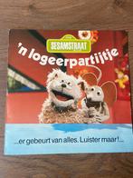 Vinyl lp sesamstraat Een Logeerpartijtje, Cd's en Dvd's, Ophalen of Verzenden, Gebruikt, Verhaal of Sprookje, 3 tot 5 jaar