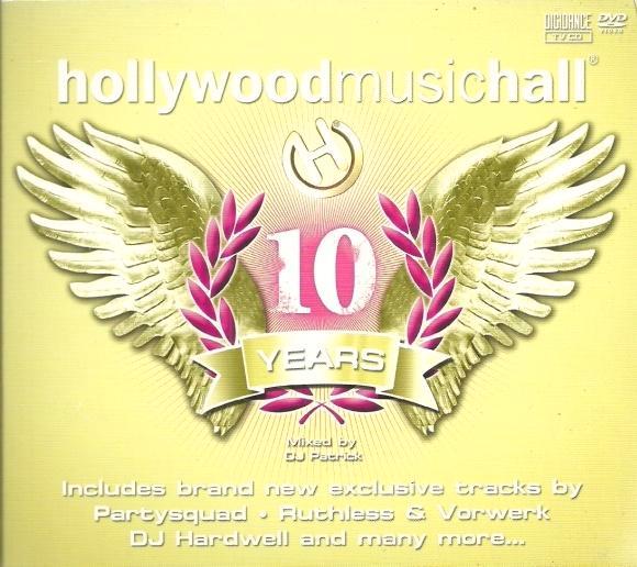 cd van DJ Patrick – 10 Years Hollywood Music Hall [CD en DVD, Cd's en Dvd's, Cd's | Dance en House, Zo goed als nieuw, Disco, Ophalen of Verzenden