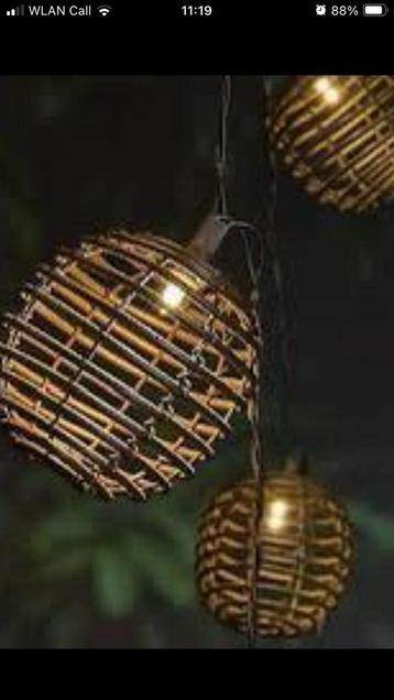Home Accents Rotan Lichtslinger | 10 Led’s | 180 cm | Nieuw beschikbaar voor biedingen