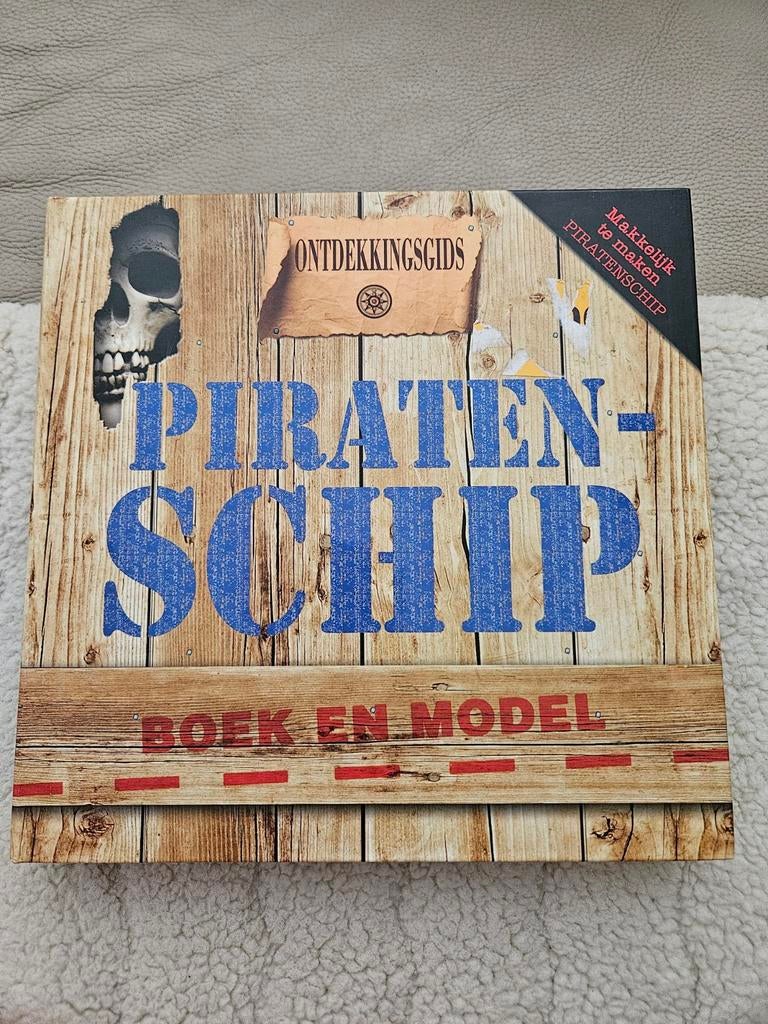 Piratenschip Boek en Model - Ontdekkingsgids, Ophalen of Verzenden, Nieuw, J.M. Artworks, Non-fictie