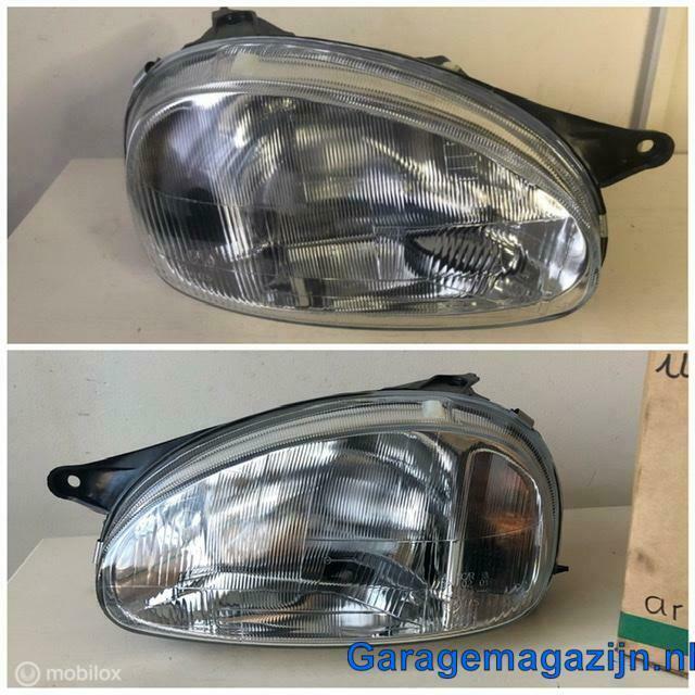 Koplamp set  Opel Corsa B 04.1993-10.2000 442-1102R-LD-E, Auto-onderdelen, Verlichting, Opel, Nieuw, Ophalen of Verzenden