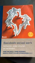Basisboek sociaal werk, Maatschappij en Samenleving, Ophalen of Verzenden, Zo goed als nieuw, Nederland