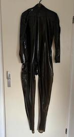 Smokey Black Catsuit (Man) / Latex / Maat XL, Verzenden, Zwart, Overige typen