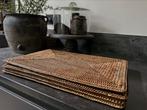Birmariet rattan Myanmar placemats onderzetters, Ophalen of Verzenden, Zo goed als nieuw, Overig