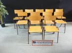 Fraaie oude stoelen / schoolstoelen / stapelstoel vintage, Huis en Inrichting, Stoelen, Gebruikt, Bruin, Vintage, Ophalen of Verzenden