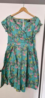 Lady V Jurk - Flamingo Print - Maat XXL, Verzenden, Maat 46/48 (XL) of groter, Knielengte, Lady V
