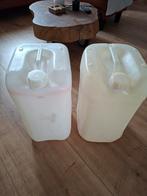 Jerrycans 20 of 25 ltr, Tuin en Terras, Regentonnen, Minder dan 75 liter, Ophalen, Gebruikt, Kunststof