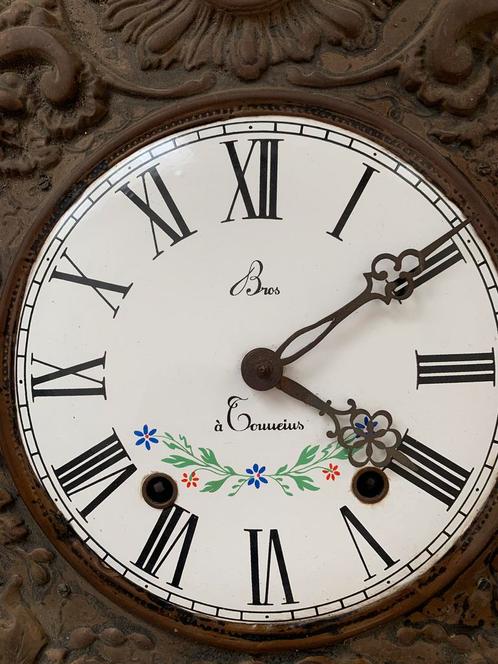 Comtoise klok met slinger, Antiek en Kunst, Antiek | Klokken, Ophalen of Verzenden