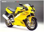 FOLDER DUCATI 900 SUPERSPORT (MY.2000/01) BROCHURE, Motoren, Handleidingen en Instructieboekjes, Ducati