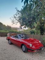 Alfa Romeo Spider 1983 Rood, Auto's, Zwart, Cabriolet, Spider, Handgeschakeld