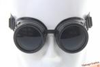 Steampunk lasbril Goggles in zwart, brons, koper of zilver, Nieuw, Ophalen of Verzenden