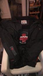 Swiss Cross Motor Jas, Ophalen, Gedragen, Overige maten, Zwart