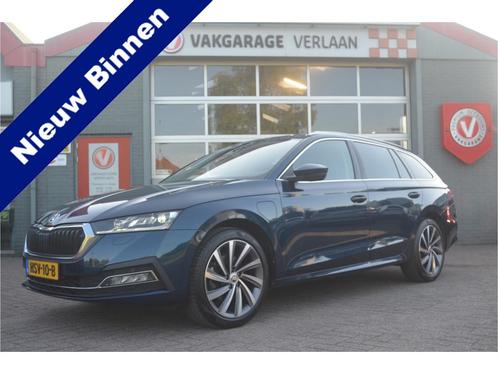 Skoda Octavia 1.4 TSI iV PHEV Business Edition leder 12 mnd., Auto's, Skoda, Te koop, Octavia, ABS, Adaptive Cruise Control, Airbags