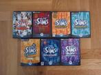 De Sims 1 Computer PC Spel Game Collectie | 7 Spellen CD rom, Gebruikt, 1 speler, Eén computer, Ophalen of Verzenden