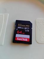 SanDisk Extreme PRO 64GB SDXC geheugenkaart, SDXC, Nieuw, Fotocamera, 64 GB
