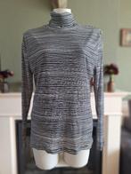 Purdey beige zwarte gestreepte dubbel laags top XXL gratis v, Verzenden, Zwart, Maat 42/44 (L), Zo goed als nieuw