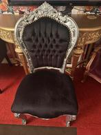 Barok eetkamerstoelen, Ophalen, Gebruikt, Barok, Zwart