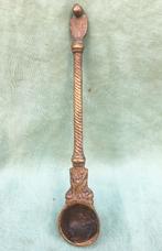 Hindoe bronzen rituele lepel Puja spoon, Antiek en Kunst, Ophalen of Verzenden