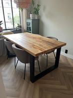 Eettafel mangohout, Huis en Inrichting, Tafels | Eettafels, Ophalen, 50 tot 100 cm, Zo goed als nieuw, Vijf personen of meer