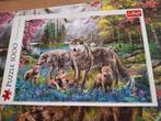 Trefl Puzzel 1000 stukjes - Wolven, Ophalen of Verzenden, 500 t/m 1500 stukjes, Gebruikt, Legpuzzel