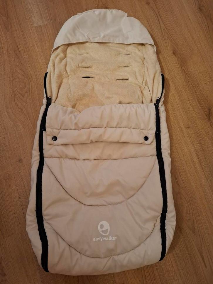 Easywalker Voetenzak - beige, Kinderen en Baby's, Dekens, Slaapzakjes en Inbakerproducten, Zo goed als nieuw, Slaapzak, 85 tot 100 cm