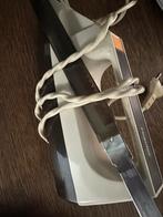 elektrisch mes, Ophalen of Verzenden, Gebruikt, Rvs of Chroom