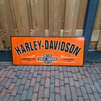 harley davidson emaille reclamebord, Verzamelen, Merken en Reclamevoorwerpen, Ophalen of Verzenden, Gebruikt, Reclamebord