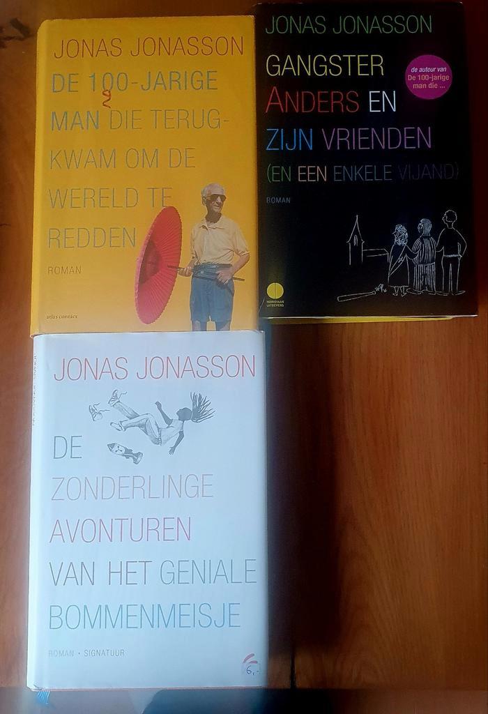 3 boeken van Jonas jonasson, Boeken, Romans, Zo goed als nieuw, Ophalen of Verzenden