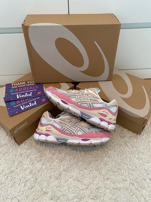 asics gel-nyc - mineral beige pink, Kleding | Heren, Schoenen, Nieuw, Sportschoenen, Overige kleuren, Ophalen of Verzenden