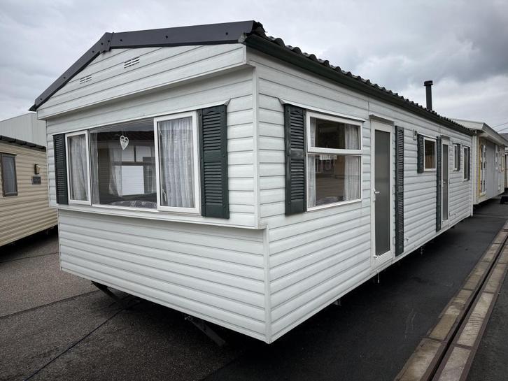 Nordstar Country 9.80 x 3.70 Pannendak, Caravans en Kamperen, Stacaravans