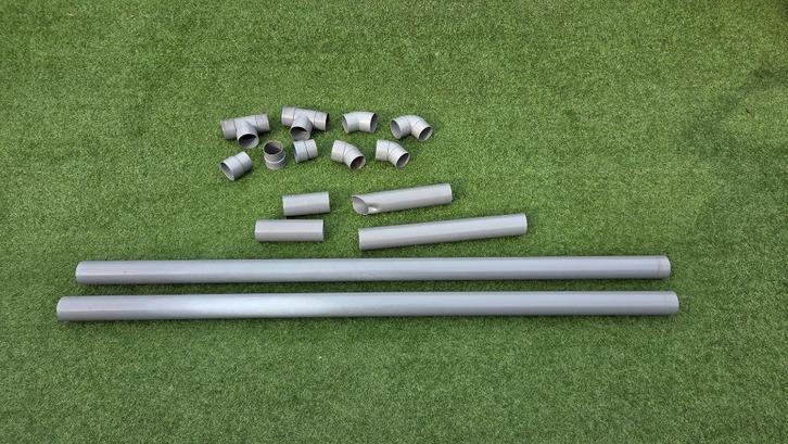 Diverse PVC 70 en 80 mm tbv HWA Hemelwaterafvoer, Doe-het-zelf en Verbouw, Buizen en Afvoer, Zo goed als nieuw, Afvoer, Pvc, Minder dan 2 meter