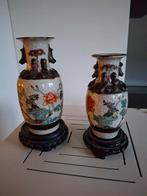 Twee Chinese Nanking vaasjes, Chenghua gemerkt, Ophalen of Verzenden