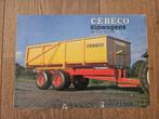 Cebeco kipwagen folder landbouw, Ophalen of Verzenden, Zo goed als nieuw
