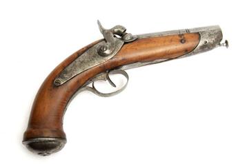 Prachtige 19e eeuw onklaar percussie beschikbaar voor biedingen