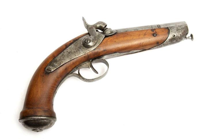 Prachtige 19e eeuw onklaar percussie, Verzamelen, Militaria | Algemeen, Landmacht, Nederland, Ophalen of Verzenden