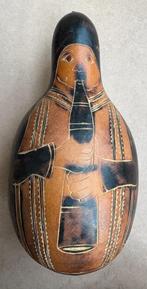 Mooi bewerkte kalebas, Peru, Antiek en Kunst, Ophalen of Verzenden