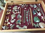 Lot sieraden Partij sieraden vintage zonder kist, Ophalen of Verzenden, Overige materialen, Overige typen