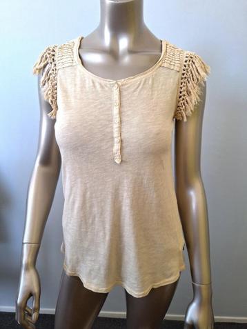 Shirt Maison Scotch zand maat 36 beschikbaar voor biedingen