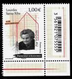 Jaar 2025 Frans Andorra. Lourdes Sansa Riba., Postzegels en Munten, Ophalen of Verzenden, Postfris