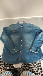 Jeans overhemd WE xxl als nieuw, Ophalen of Verzenden, Zo goed als nieuw, Blauw, Overige halswijdtes