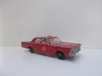 3680 Ford Galaxie Fire Chief Car Lesney Matchbox No 59, Ophalen of Verzenden, Gebruikt, Auto