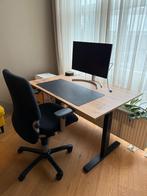 Adjustable Desk Clara 120x80cm & Fredriks Drawer Cabinet, Huis en Inrichting, Bureaus, Ophalen, Elektrisch, Zo goed als nieuw