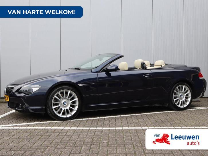 BMW 6 Serie Cabrio 645Ci S | Individual | Org. Nederlands |, Auto's, BMW, Bedrijf, Te koop, 6-Serie, ABS, Airbags, Airconditioning