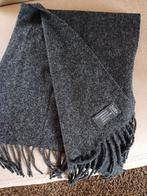 Antraciet Lamswollen Sjaal - 160x31 cm, Ophalen of Verzenden, Zo goed als nieuw, Overige maten, Sjaal