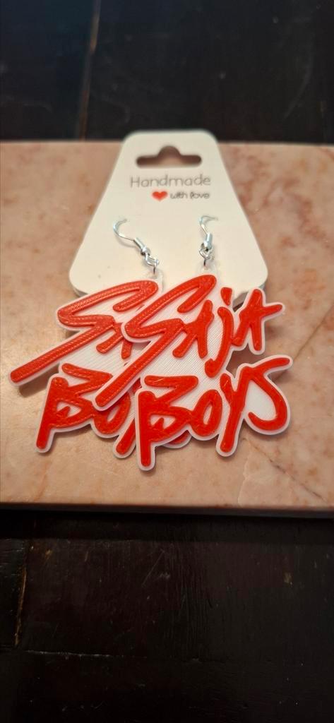 K-pop demon hunter fanart oorbellen Saja Boys, Sieraden, Tassen en Uiterlijk, Oorbellen, Nieuw, Hangers, Overige materialen, Ophalen of Verzenden