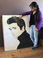 Elvis mozaiek met de hand gemaakt 110 x 80 cm, Ophalen