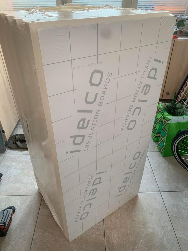 Hardschuim PIR Isolatieplaten - Nieuw in verpakking!, Doe-het-zelf en Verbouw, Isolatie en Afdichting, Nieuw, Vloerisolatie, Muurisolatie